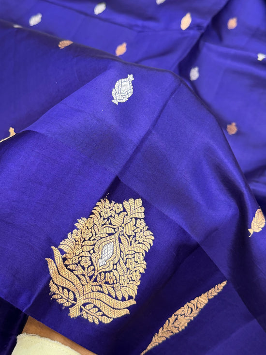 Pure Mango Silk Banarasi Handloom Saree