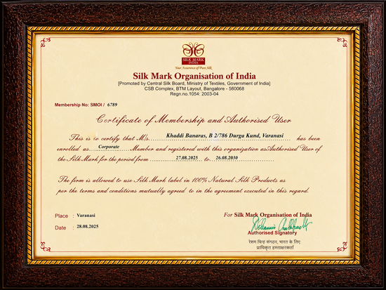 Pure Mango Silk Banarasi Handloom Saree